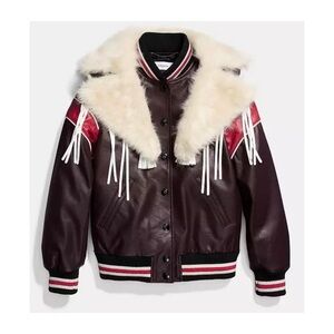 Coach Dream Catcher Varsity Jacket
In Dark Brown NWOT